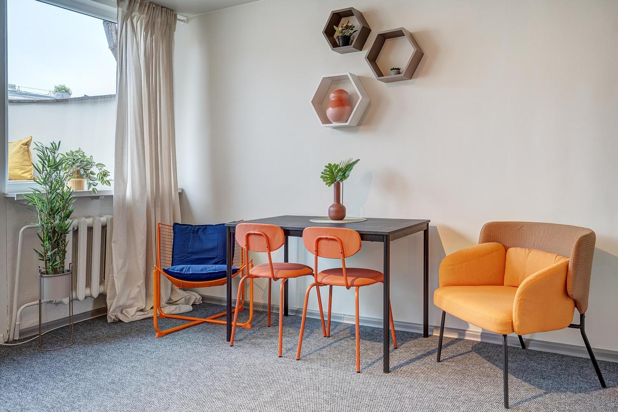 Funky Penthouse City Center Kaunas Værelse billede