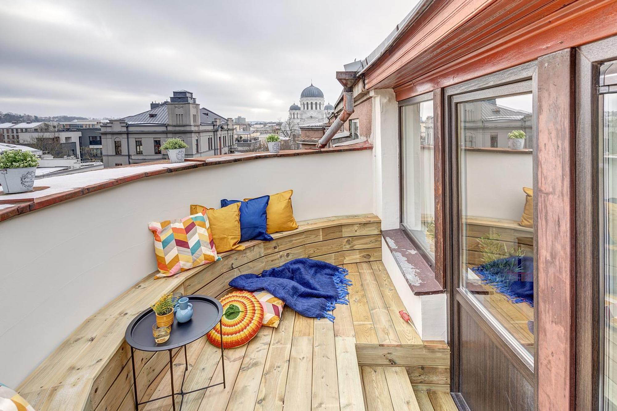 Funky Penthouse City Center Kaunas Eksteriør billede