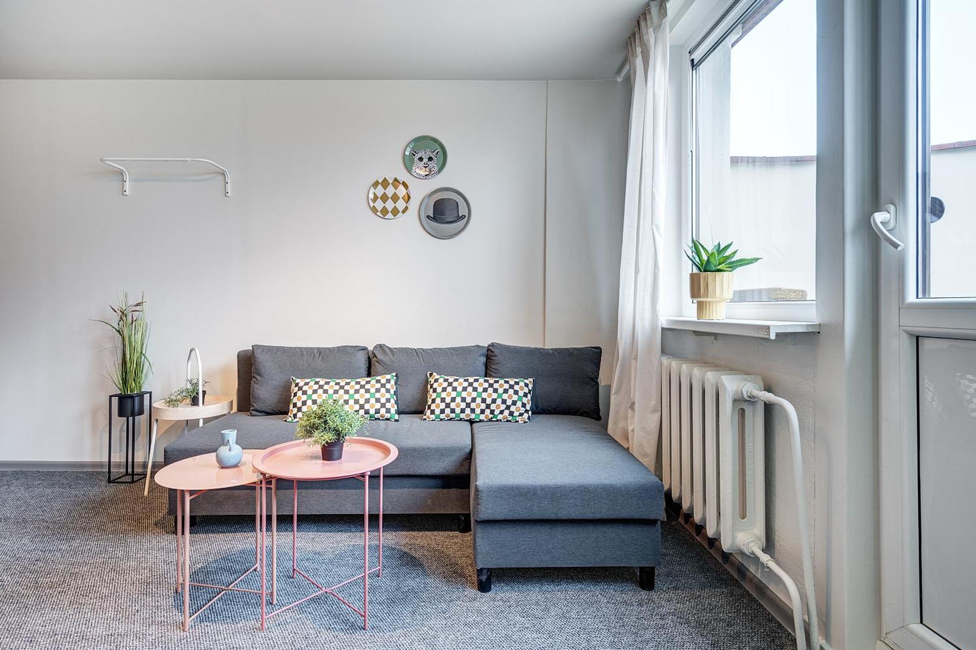 Funky Penthouse City Center Kaunas Værelse billede
